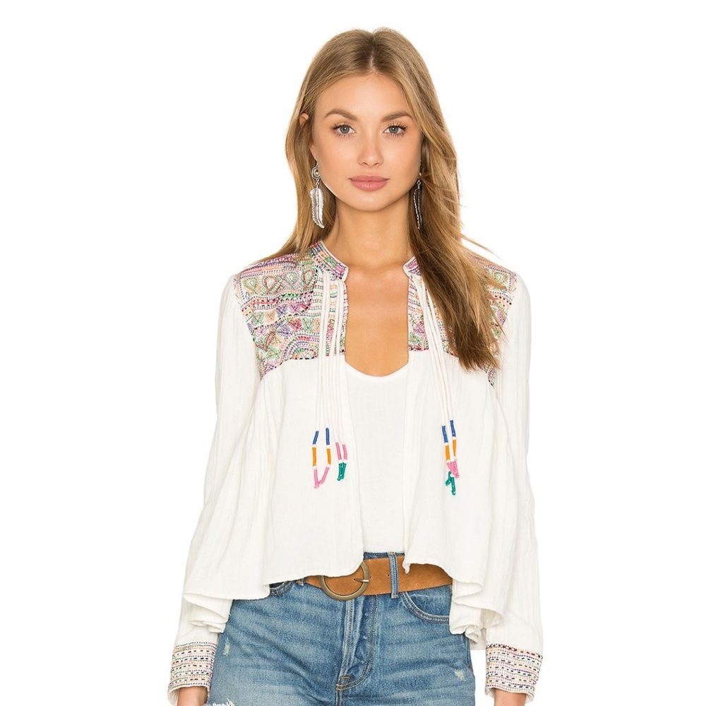 Love Sam Daisy Jacket In Cloud Multi - image 2